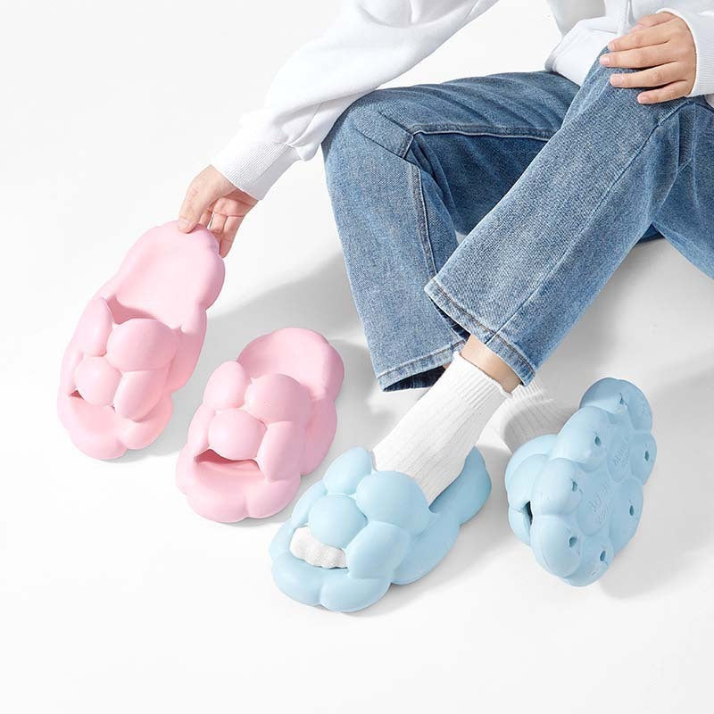Soft Cloud Design Slippers - Cute House Shoes for Women