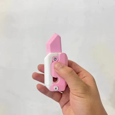 Gravity Cub Jumping Radish Knife - 3D Printing Decompression Toy