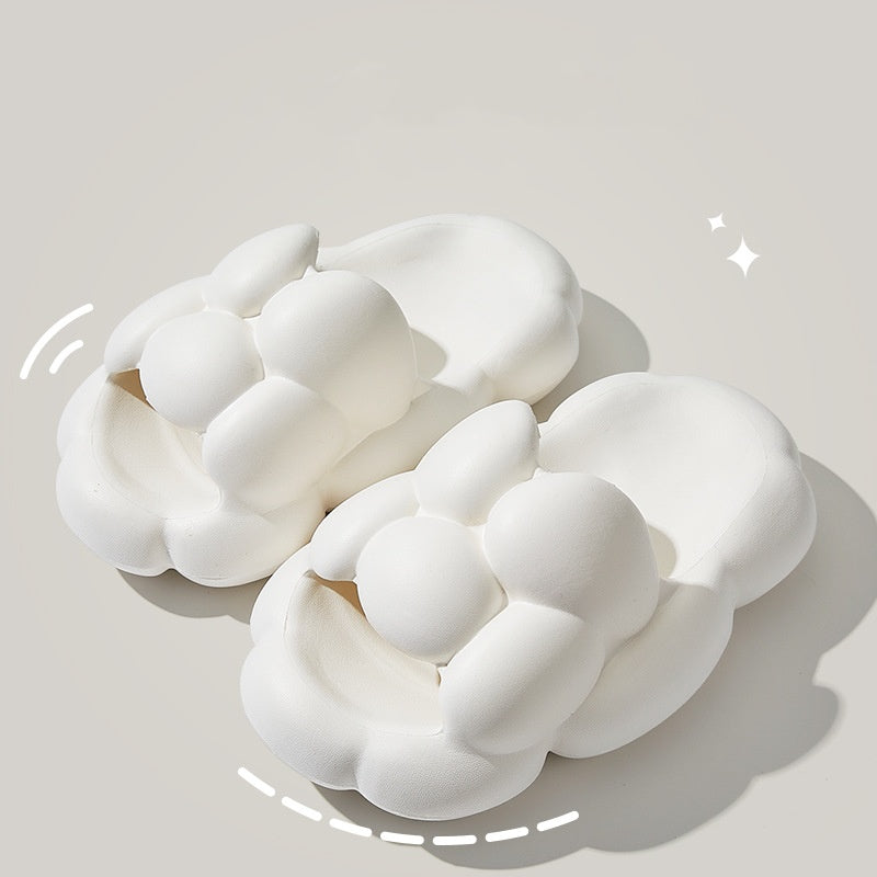 Soft Cloud Design Slippers - Cute House Shoes for Women