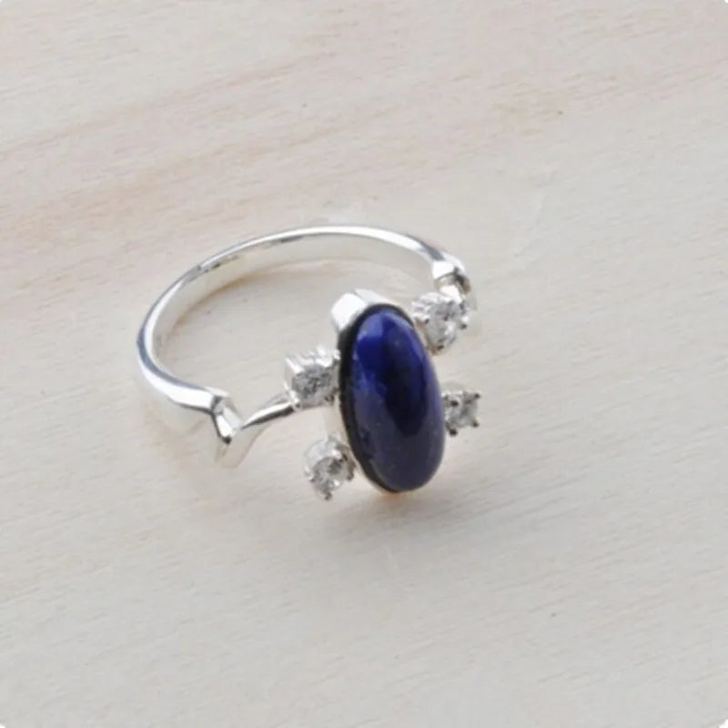 Elena daylight ring the vampire diaries Irina anti-daylight ring set with zircon S925 sterling silver ring