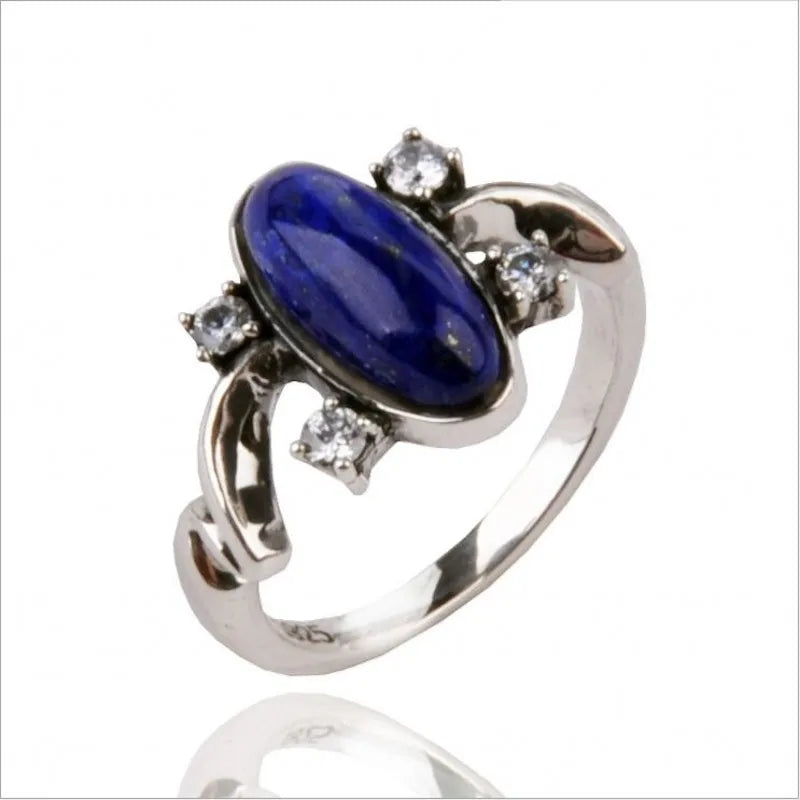 Elena daylight ring the vampire diaries Irina anti-daylight ring set with zircon S925 sterling silver ring