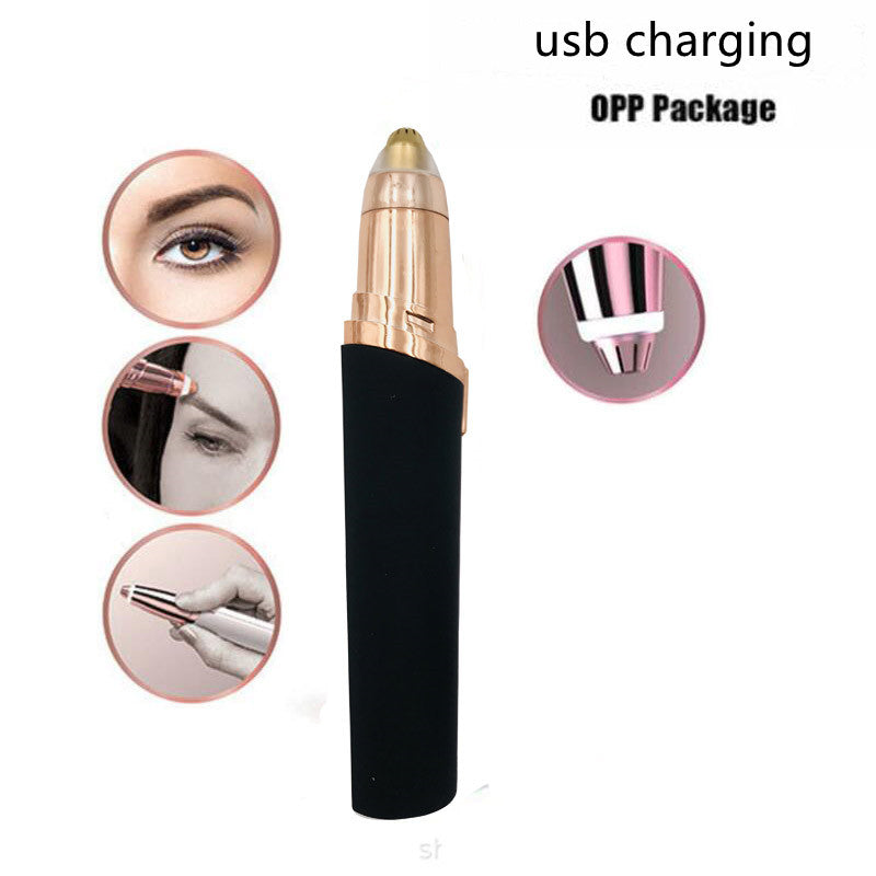 1 pc Mini Electric USB Portable Eyebrow Trimmer